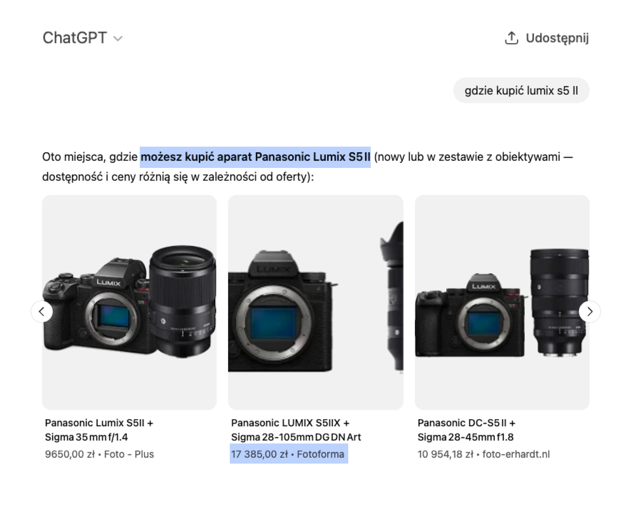 Polecenia przez ChatGPT