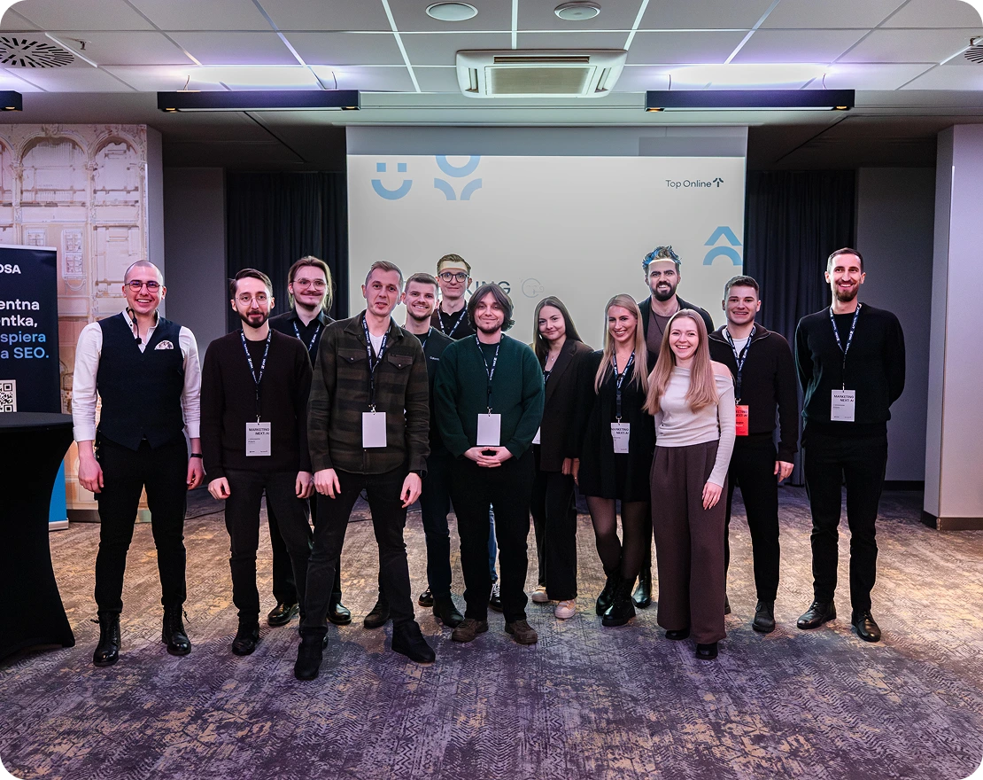 Zespół na konferencji Marketing Next: AI