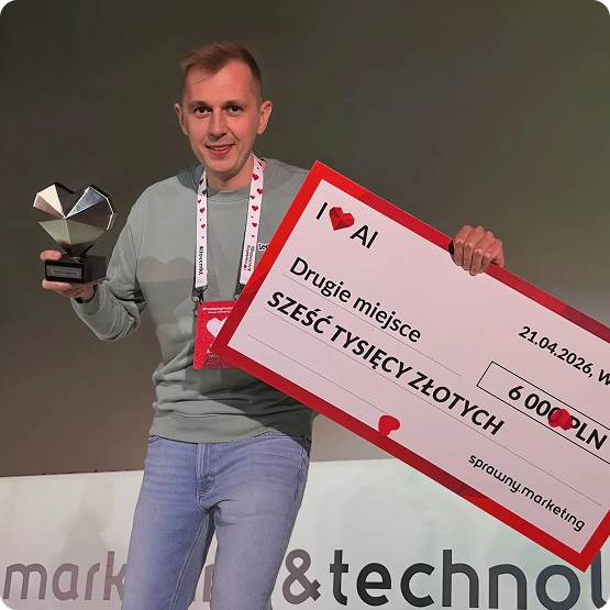 Nagroda na konferencji I love AI 2026